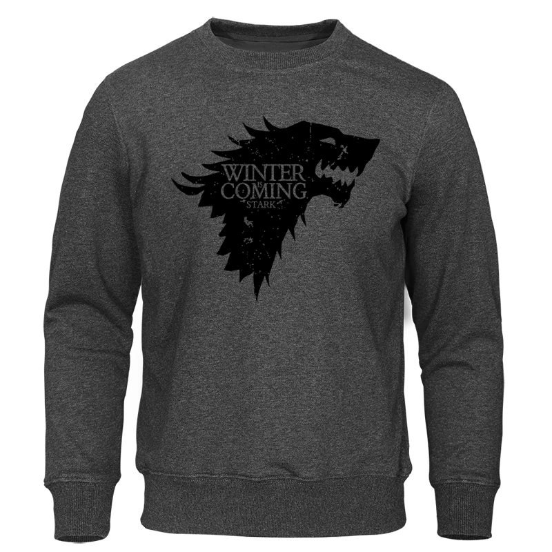 dark gray 1 Dracarys, мужская толстовка с капюшоном, толстовка, Игра престолов, свободный спортивный костюм, весна-осень, новые мужские толстовки, повседневные модные толстовки - Цвет: dark gray 1