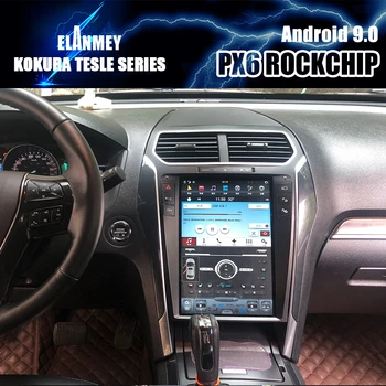 

PX6 2 Din Car Radio Bluetooth Screen Android 9 GPS Navigation Multimedia Player For Ford Explorer 2016 2019 AutoRadio Head Unit