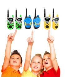 Mini talkie walkie 2 pièces pour enfants, jouet, Intercom électronique, émetteur récepteur Pmr Woki Toki, Radio bidirectionnelle, cadeau pour enfants, offre spéciale 