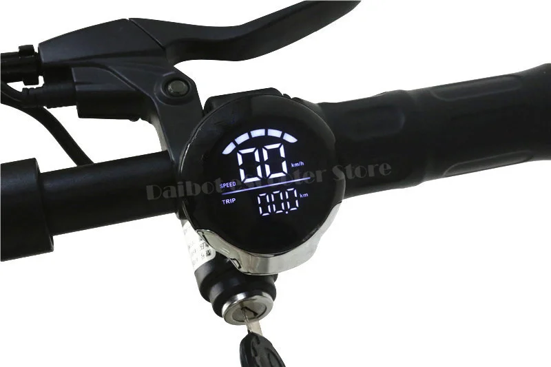 UBGO Foldable Electric Scootor 10 Inch with 1000W Brushless Motor 48V Single Driver Electric Bike for adult (4)