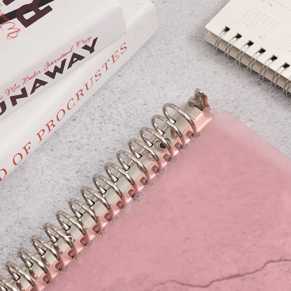 Metal spiral rings binder clip notebook accessory 1/10Pcs metal ring binder metal binder ring notebook accessories book binding supplies loose leaf binder clips binder clip For Diary Notebook Planner A5 A6 A7 File Folder