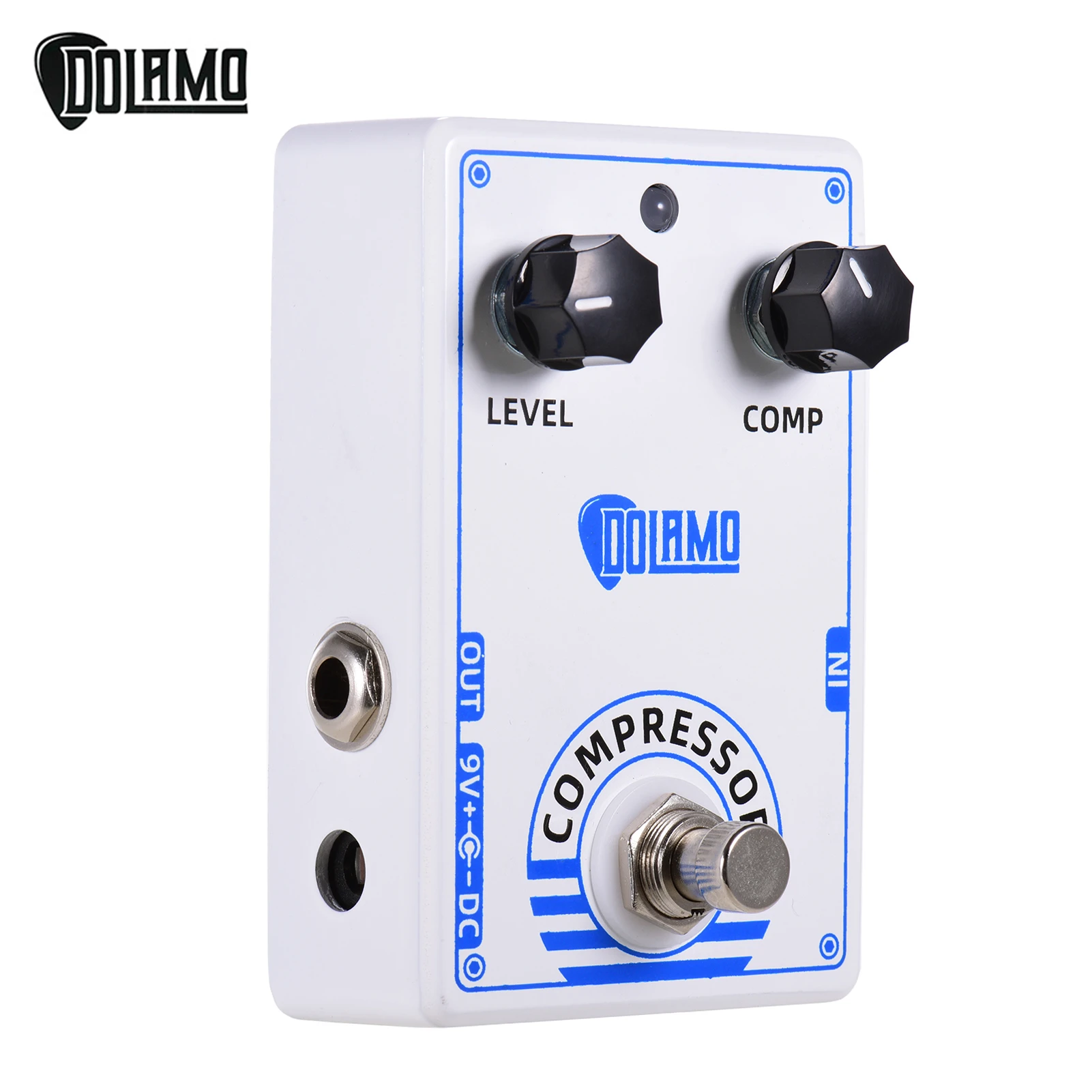 Dolamo compresor de Pedal guitarra eléctrica, D 1, Chubby Comp, efecto Pedal con True Bypass|Partes y accesorios de guitarras| - AliExpress