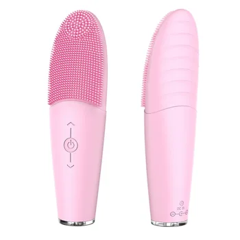 

Face Cleansing Brush Silicone Face Washing Machine Ultrasonic Vibration Waterproof Facial Cleansing Brush Massage