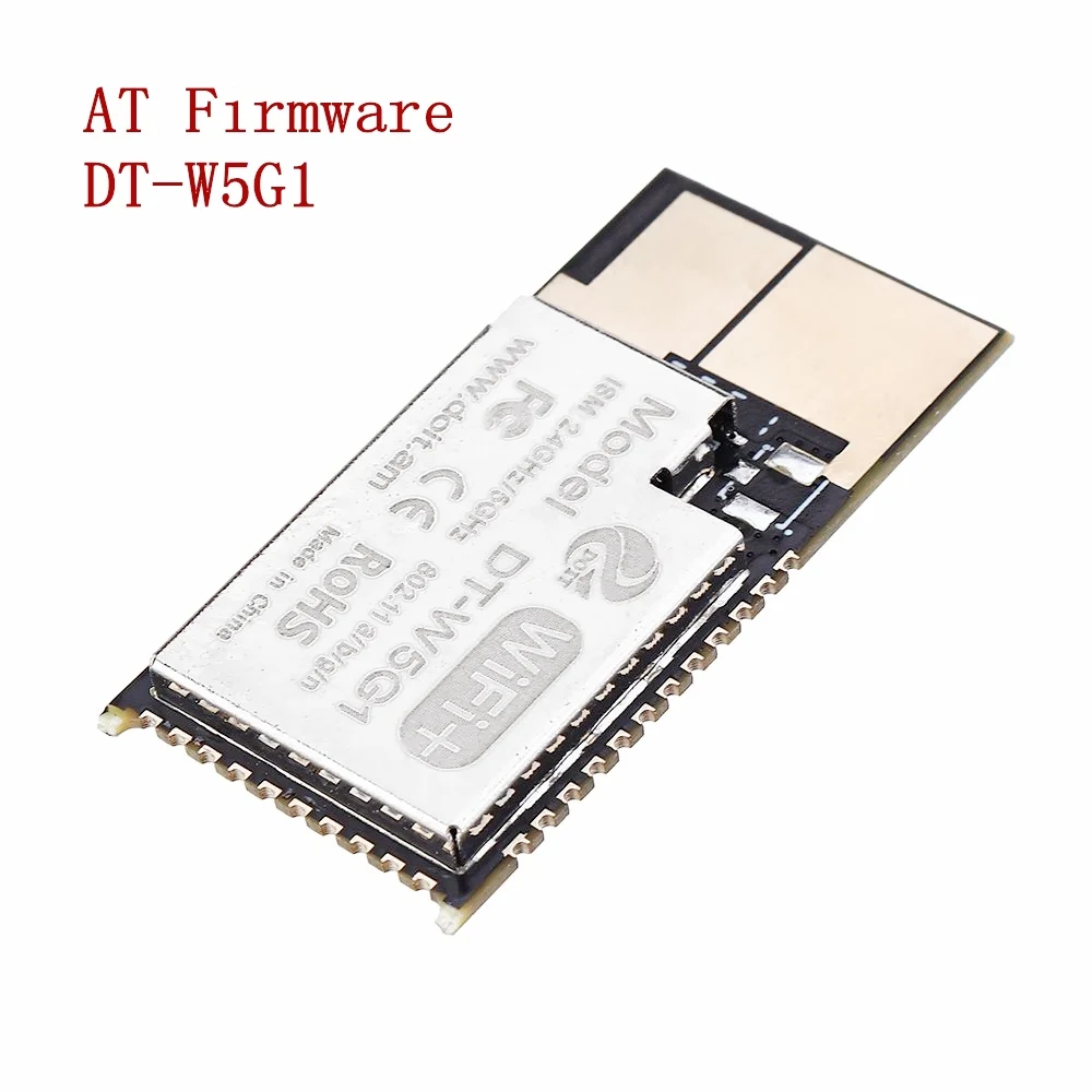 

5G WiFi AT Firmware DT-W5G1 2.4g/5g Dual-band Module with Antenna Interface For Wireless Image Transmission Smart Home IP Camera