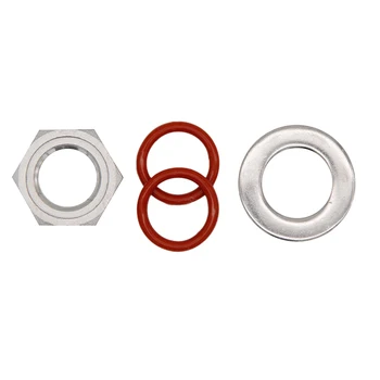 

Weldless Thermometer Install Kit For 1/2"NPT/BSP Bi-metal Thermometer Beer Hardware Homebrew Fitting