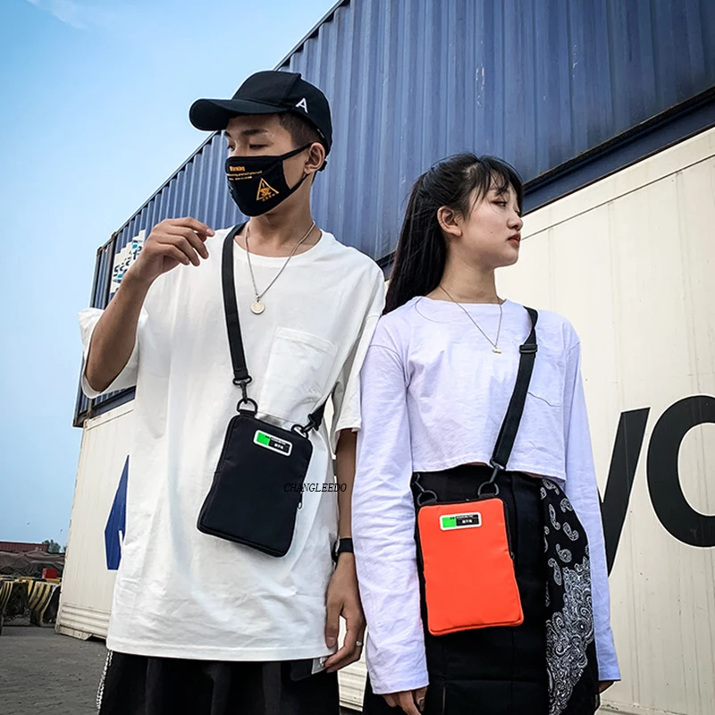 

Men Square Small Shoulder Bag Single Mini Hip Hop Style of Mobile Crossbody Casual Phones Women's Bags Travel Bag c260