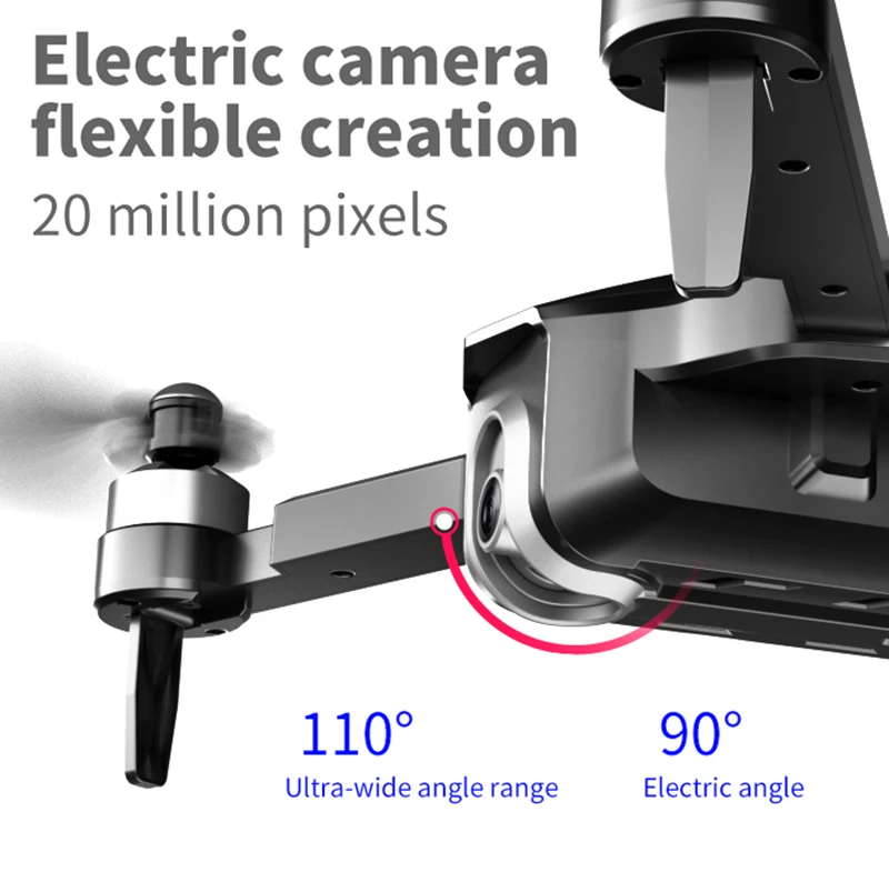 Радиоуправляемый Дрон 5G wifi FPV gps с широкоугольной камерой 4K HD вертолет 25 мин Время полета Квадрокоптер складной бесколлекторный Дрон VS B4W