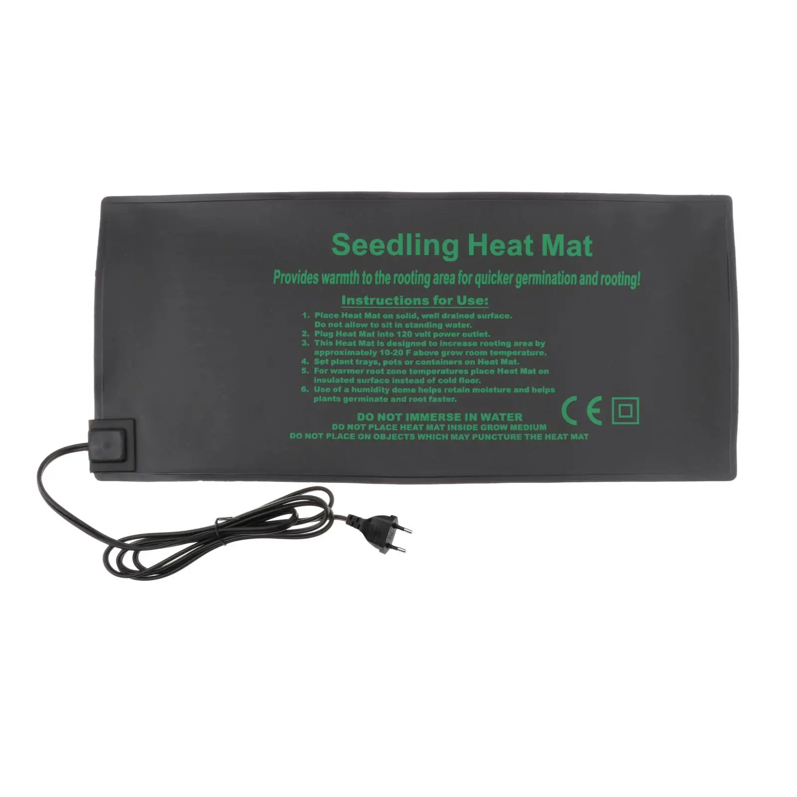 Waterproof-Seedling-Heat-Mat-Plant-Seed-Starting-Warm-Pad-Heating-Mat-52x24cm.jpg Vízálló Palánták Hőszőnyeg Növényi Vetőmag Meleg Pad Fűtő Szőnyeg 52X24Cm - Image 5