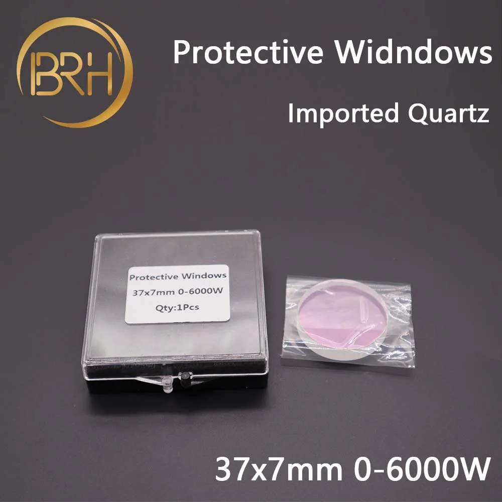 Fiber Laser Protective Windows/Lens 37*7mm 1064nm 12000w For Precitec Raytools WSX High Power Machine | Инструменты