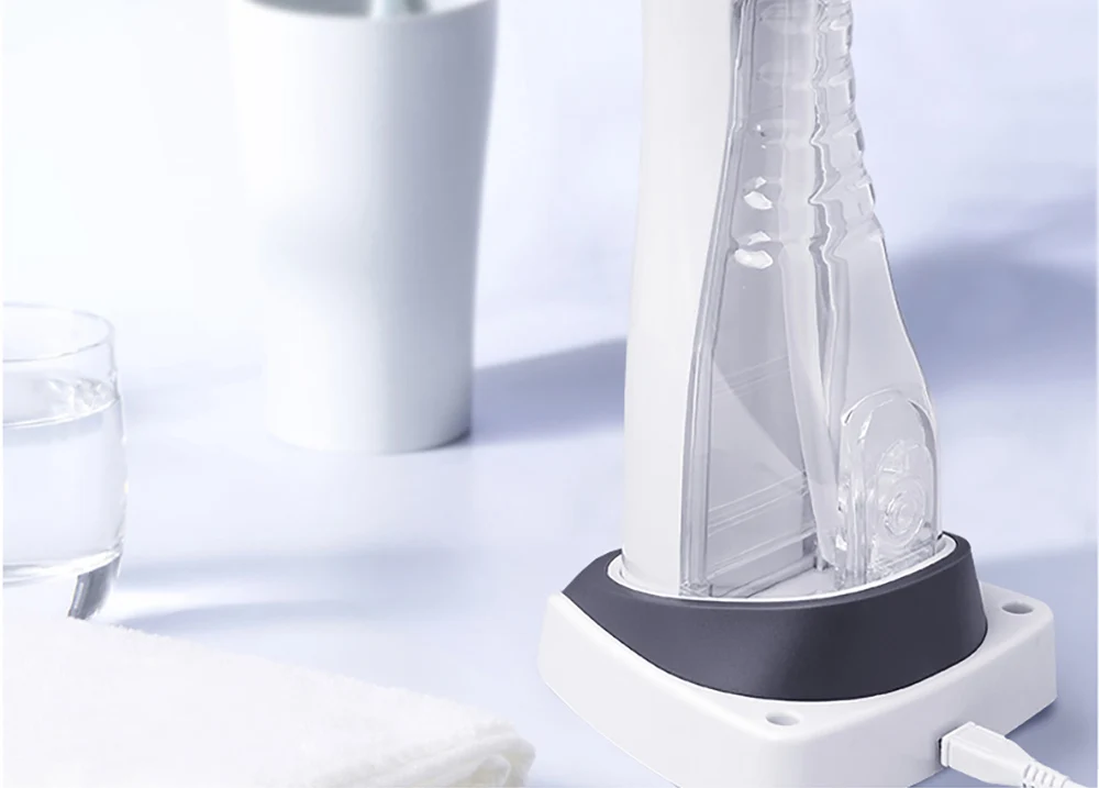 Cofoe ирригатор для полости рта USB Перезаряжаемый Электрический водный Флоссер портативный стоматологический шов для очистки струей воды IPX7 водонепроницаемый Ирригатор