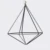 Plant Hanger Baskets Flower Pots Holder Balcony Hanging Decoration Metal Geometric Air Plant Bracket Iron Plant Hanging 