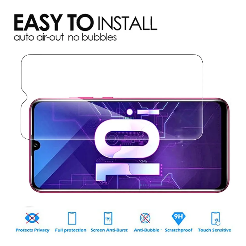 2 шт закаленное стекло для huawei honor 10i 10 lite защитная пленка на весь экран для huawei honor 10 10i Защитная стеклянная пленка
