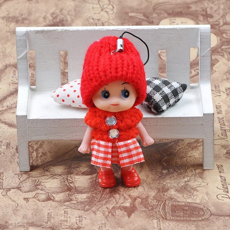 6x животные милый брелок для ключей модные детские плюшевые куклы брелок мягкие игрушки