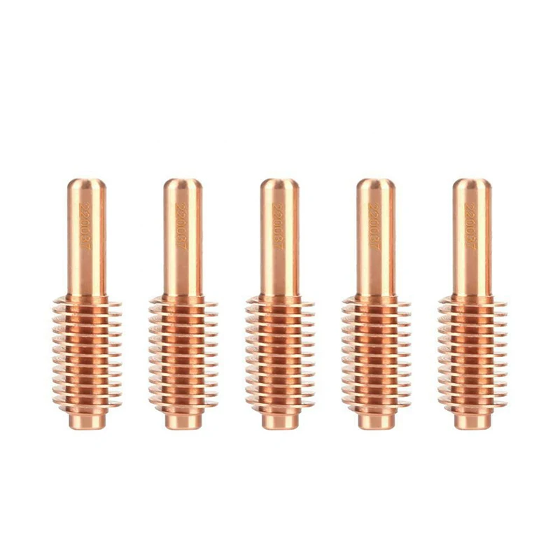5pcs 220037 Metal Plasma Cutting Torch Consumables Electrodes Kit For MAX1650
