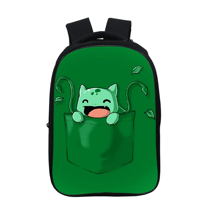 12 Рюкзак Пикачу Для мужчин 3D принт Покемон рюкзак Sac A Dos Kawaii Тетрадь, школьные рюкзаки для девочек-подростков, plecak рюкзак - Цвет: 12