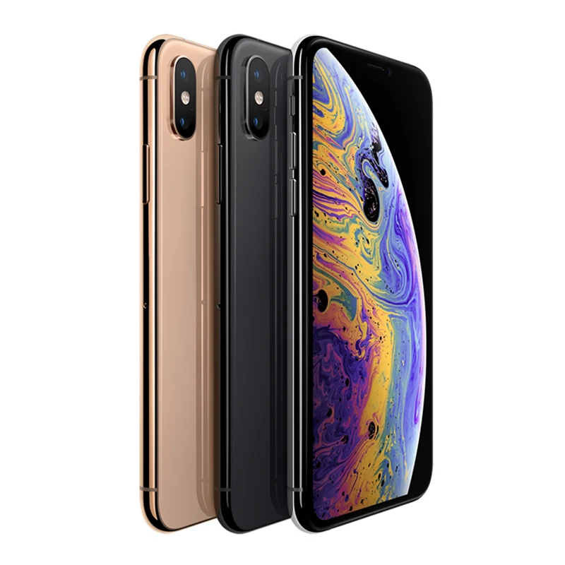  Unlocked Original Apple iPhone XS Smartphone A12 5.8 inch OLED Full Screen 12MP Dual Camera(Used 95