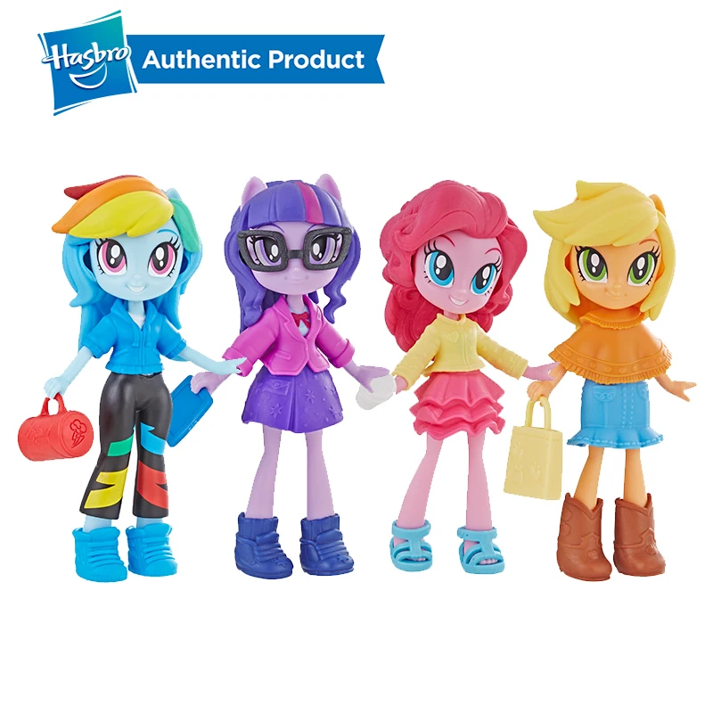 

Hasbro My Little Pony Equestria Girls Fashion Squad Applejack Twilight 3-inch Mini Doll 4 Girls Fashion Squad doll to mix styles