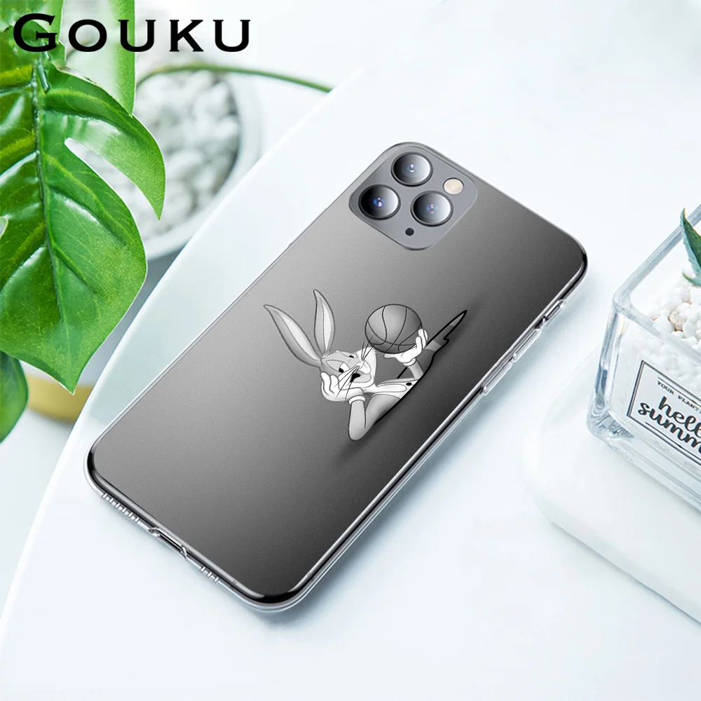 Силиконовый чехол для телефона GOUKU Bugs Bunny IPhone 11 X XS Pro XR Max 8 7 6 6S Plus 5 5S SE |