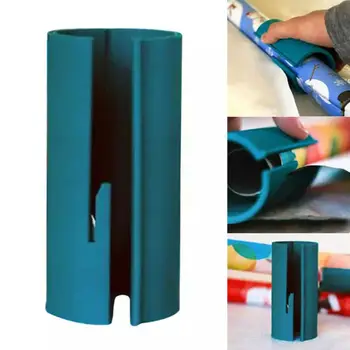 

Little Cutting Sliding Wrapping Paper Gift Roll Cutter Made Easy and Fun