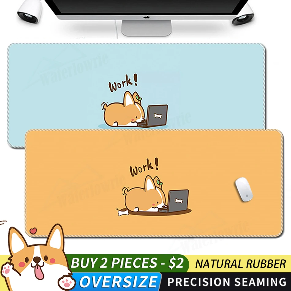 Alfombrilla de ratón gaming XXL para ordenador portátil, accesorios para videojuegos Kawaii, teclado para jugadores, resistente al agua, alfombrilla raton grande para MacBook escritorio grande mouse pad