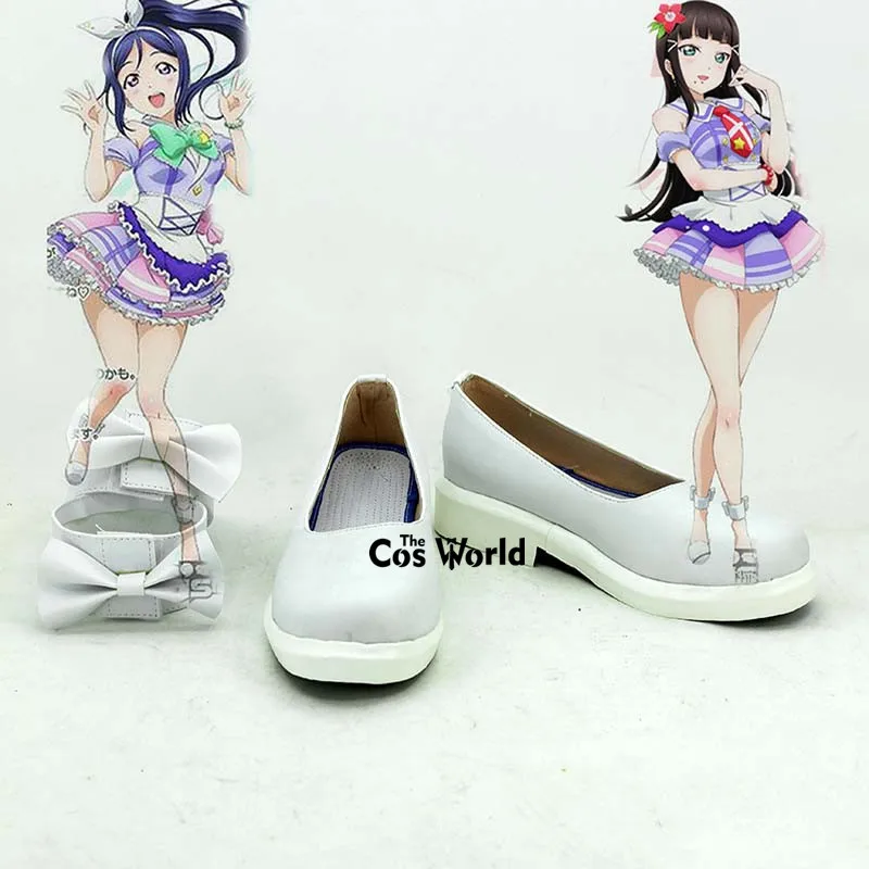 

LoveLive!Sunshine!! Aqours OP1 Matsuura kanan Kurosawa Dia Anime Customize Cosplay Shoes