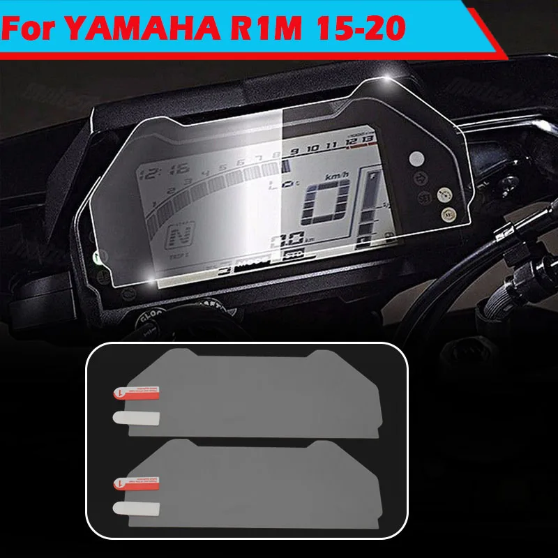 

Motorcycle Dashboard Film Screen Stickers Fit For Yamaha MT10 FZ-10 2016-2020 Speedometer Sticker Cluster Scratch Protector