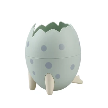 

Trash Can Dinosaur Egg Desktop Storage Bucket Clamshell Large Capacity Multifunctional Compact Sorting Trash UND Sale