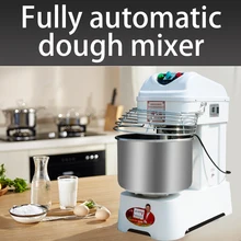 Автоматический коммерческий тестомес, вертикальный Многофункциональный миксер, двухскоростная Двухступенчатая мешалка для приготовления клецки, лапши для кожи