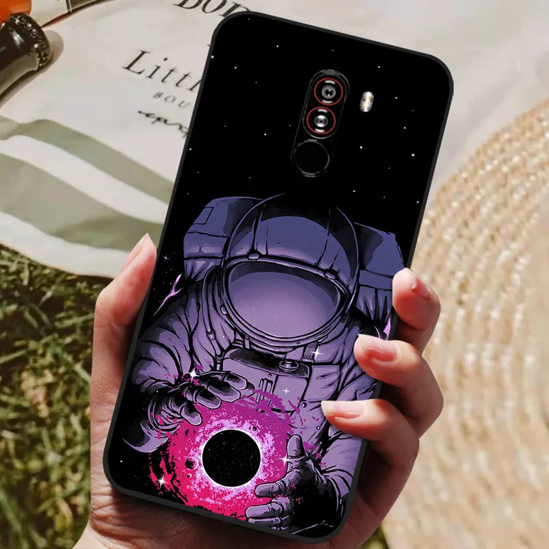 For xiaomi mi pocophone f1 Case Silicon Back Cover Phone Case for xiaomi poco F1 Cases Pocofone F1 6.18 inch Soft bumper coque