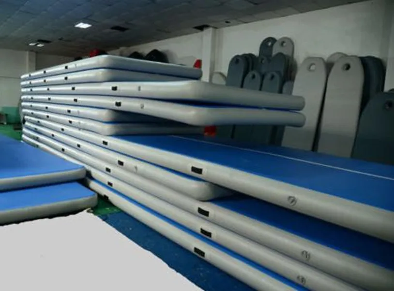 CE 4x2 м надувной спортивный мат Air Tumbling трек гимнастика Черлидинг Pad+ насос