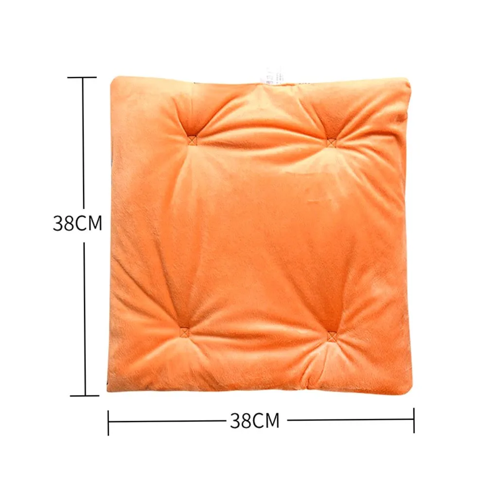 Осень зима теплая нагревательная Подушка USB электрическое отопление автомобиля