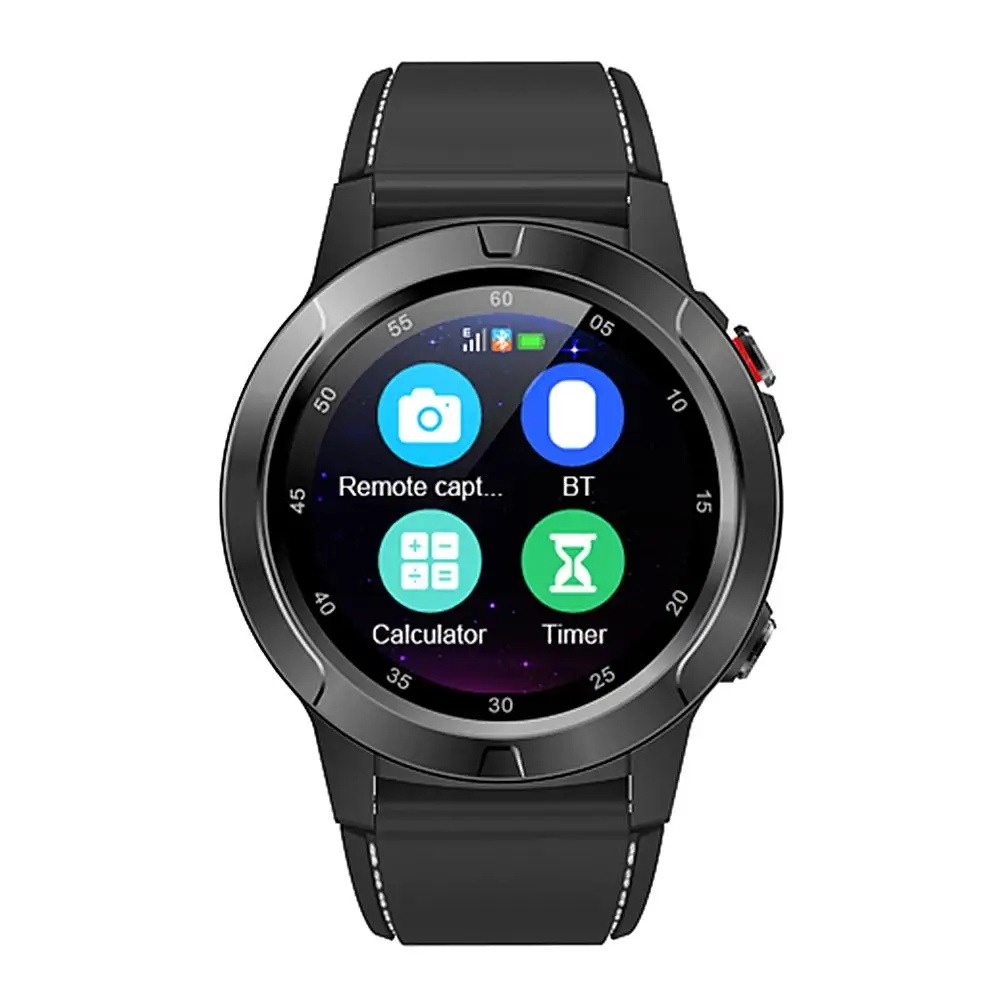 Black SMA-M4, gps, спортивные часы, Bluetooth, пульсометр, контроль артериального давления, мульти-спортивный компас, уличные умные часы для мужчин и женщин - Цвет: Black