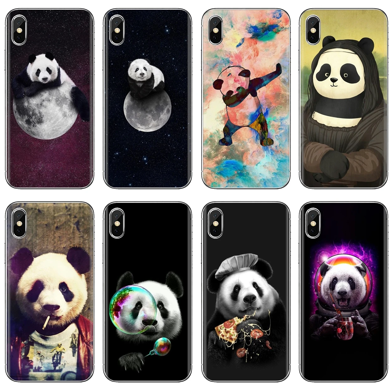 Новинка мягкий чехол для телефона из ТПУ Panda Dab on the EM iPod Touch iPhone 11 Pro 4 4S 5 5S SE 5C 6 6S 7 8 X XR