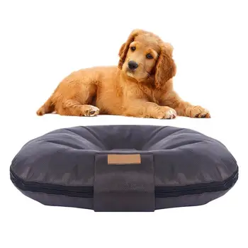 

Waterproof Dog Mat Detachable Washable Pet Bed Modern Four Seasons Big Round Cushion for Pet