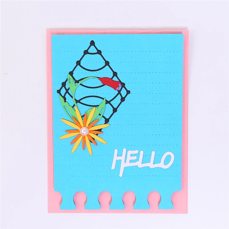 

Naifumodo Flower Background Dies Metal Cutting Dies for Card Making Scrapbooking Dies Embossing Cuts Stencil New 2019 for Dies