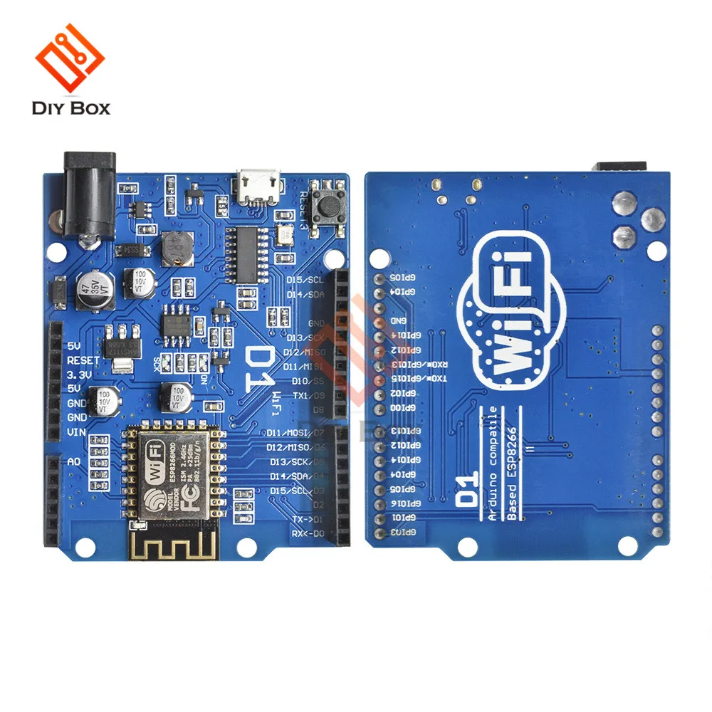 Новинка для WeMos D1 Mini CH340 WiFi плата разработки ESP8266 ESP 12E Wemos OTA беспроводной модуль