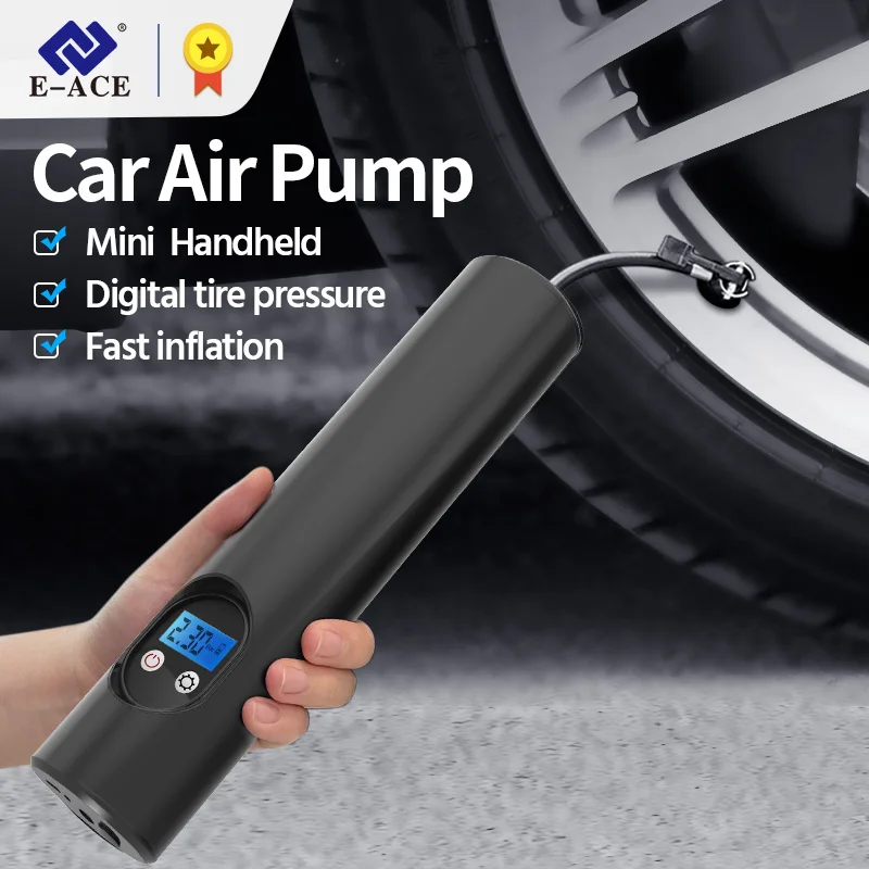Portable Wireless Auto Air Compressor Pump Motorcycle Car Tire Inflatable Inflat 