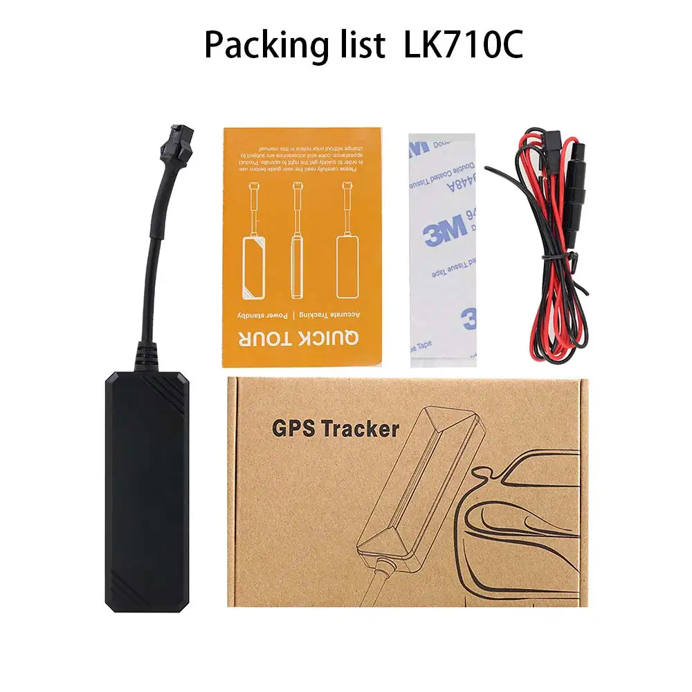 LK710C Автомобильный gps трекер SMS GSM GPRS устройство слежения автомобиля Мини монитор локатор Высокая производительность мотоцикл отслеживающее устройство