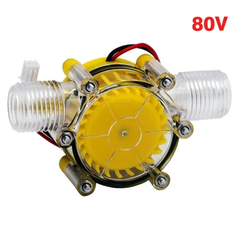 

DC 5V 12V 80V Mini Pump High Power Hydraulic Tap DIY Energy Conversion Water Flow Light Micro Hydro Generator Hotel Home