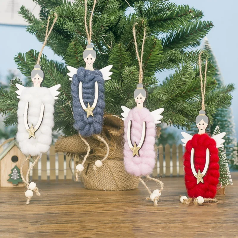 Christmas Ornament Cute Angel Doll Tree Hanging Home Pendants |