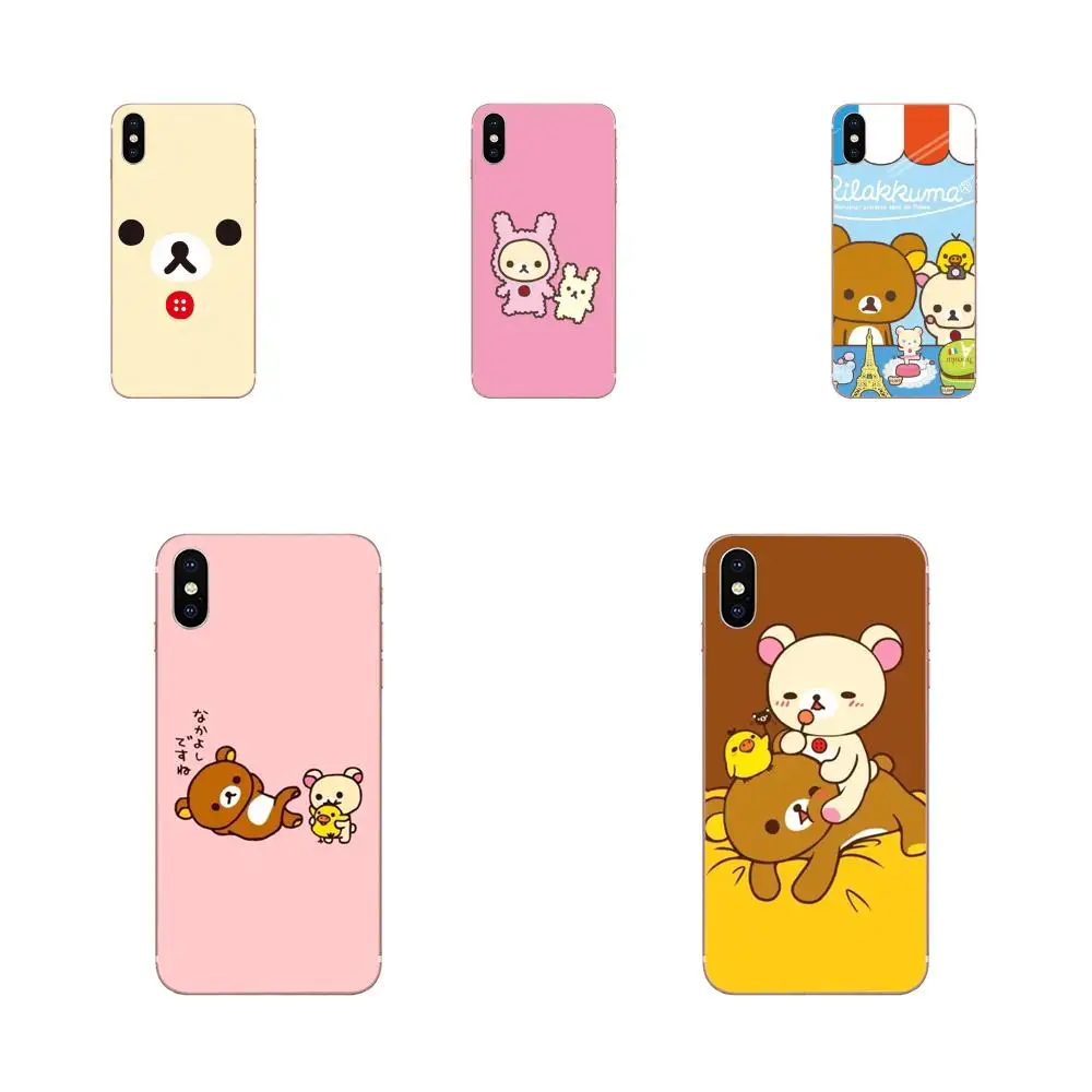 Медведь Rilakkuma прелестный в мультяшном стиле из термопластичного полиуретана