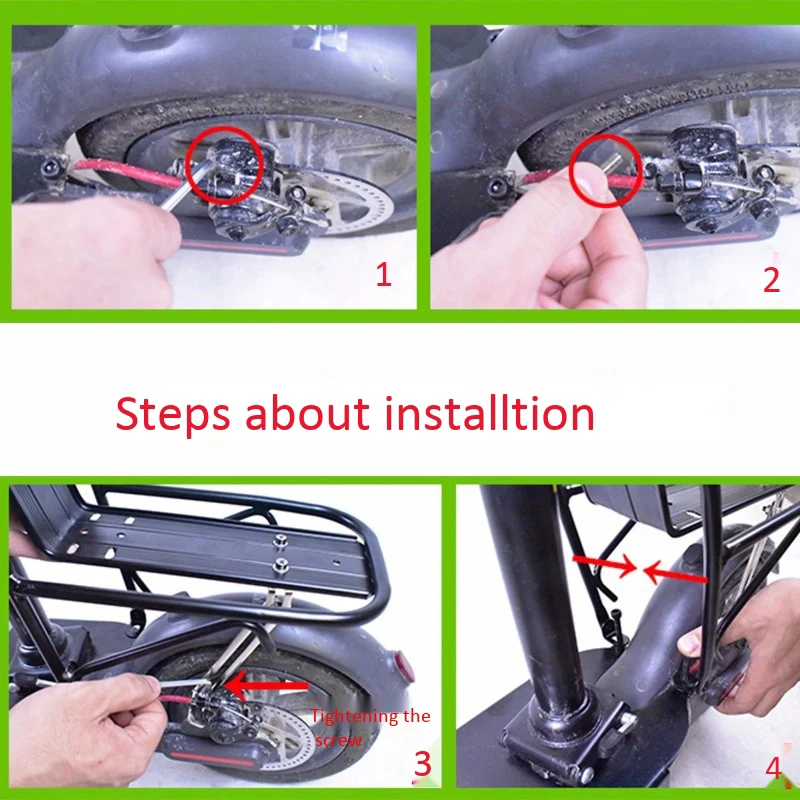 Diy Mijia M365 скутер электрический скейтборд Перевозчик багаж грузовой задний стеллаж полка седло сумки держатель стенд Sup