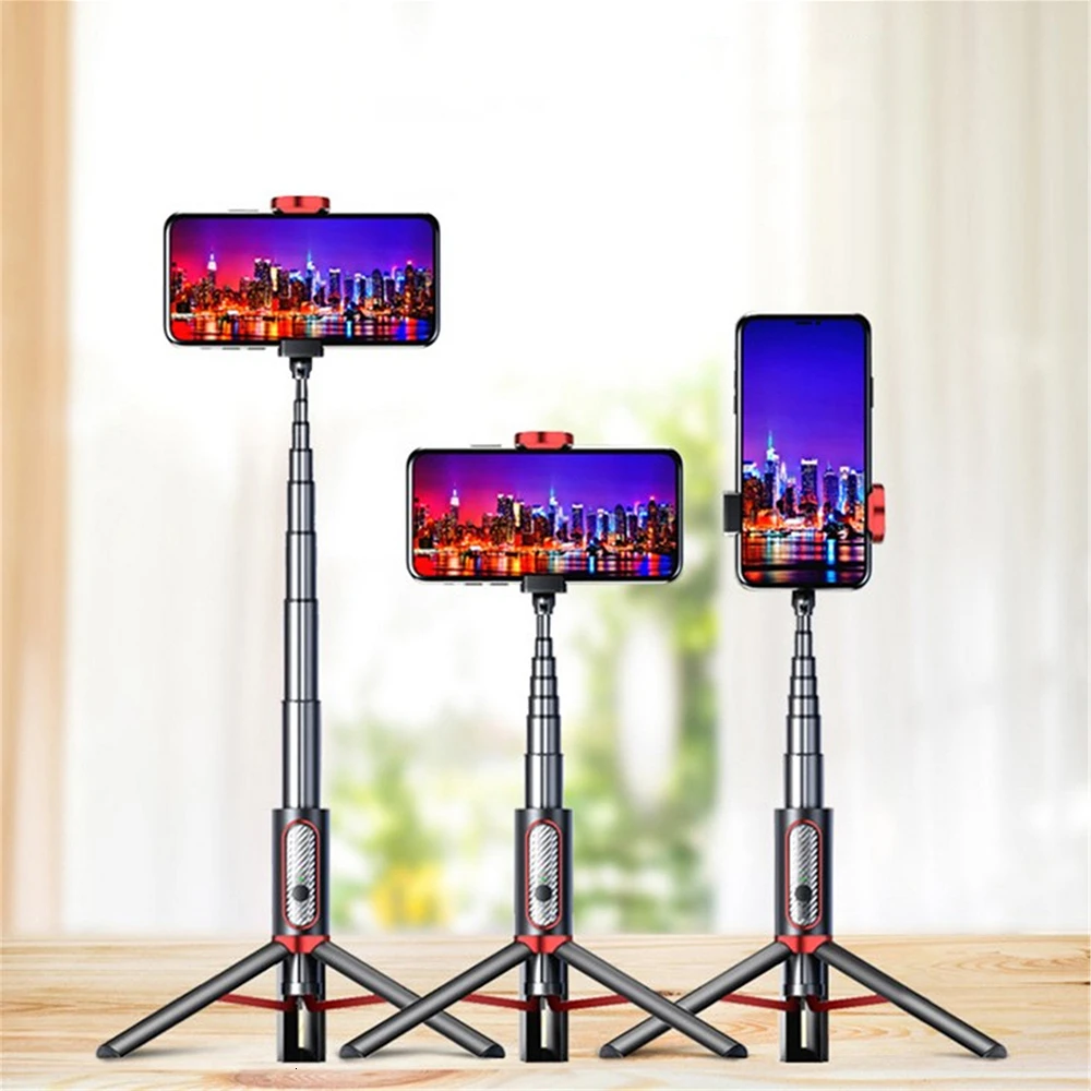 

2019 Universal Mobile Phone Selfie Stick Tripod Holder Support for Xiaomi/iPhone/Samsung Note Handsfree Bluetooth Selfiestick