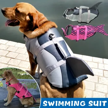 

Pet Life Jackets Pet Floatation Vest Dog Swimming Saver Vest Life Preserver for Water Safety at The Pool Beach Boating _