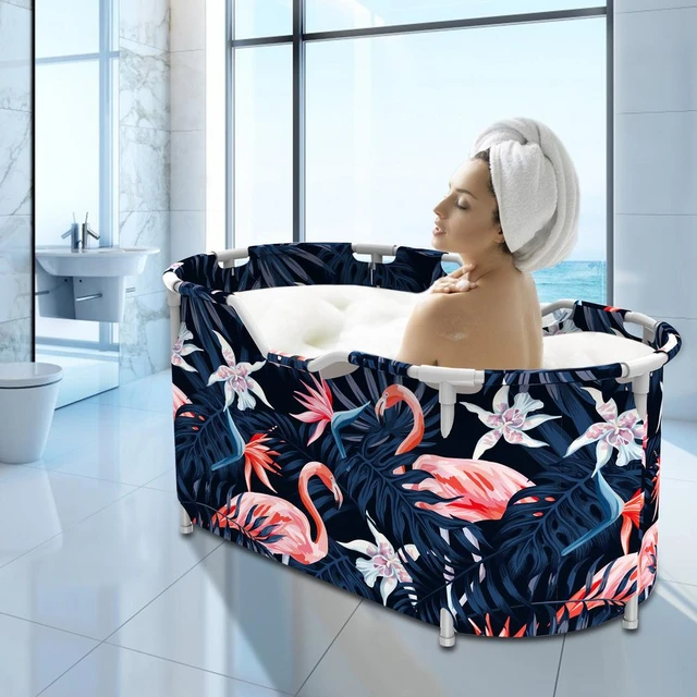 Adult Bathtub Bath Bucket Folding Bath Bucket Large Bathtub Bath Bucket  Swim Home Bathing Bucket - AliExpress