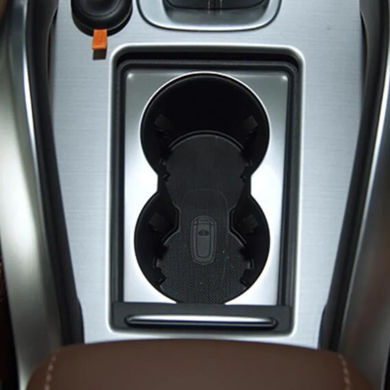 Tonlinker интерьер центр держатель стакана воды Обложка Наклейка для Geely Atlas-19 Автомобиль Стайлинг 1 шт. крышка из нержавеющей стали стикер