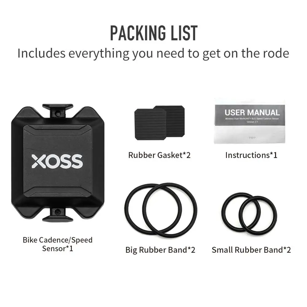 xoss sensor zwift