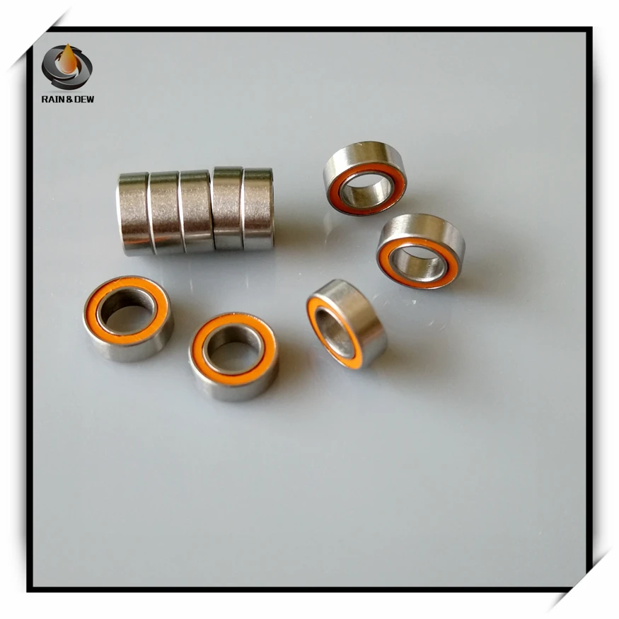ABEC-7 HYBRID CERAMIC Orange Seal spool bearing 4x7x2.5 SMR74C 2OS A7 LD 
