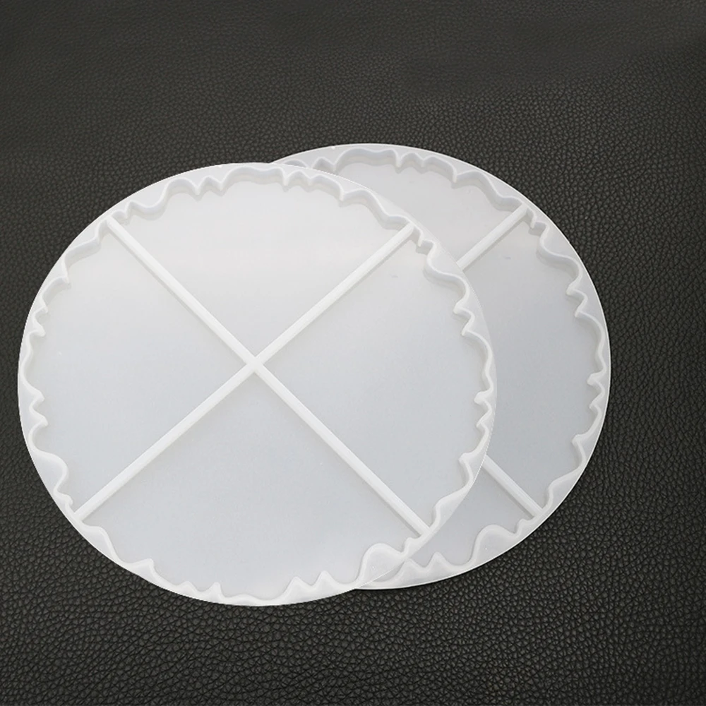 

Transparent Silicone Mould Necklace Lanugo Mold Resin Decorative Craft Diy Wave Coaster Epoxy Resin Molds For Jewelry Mold