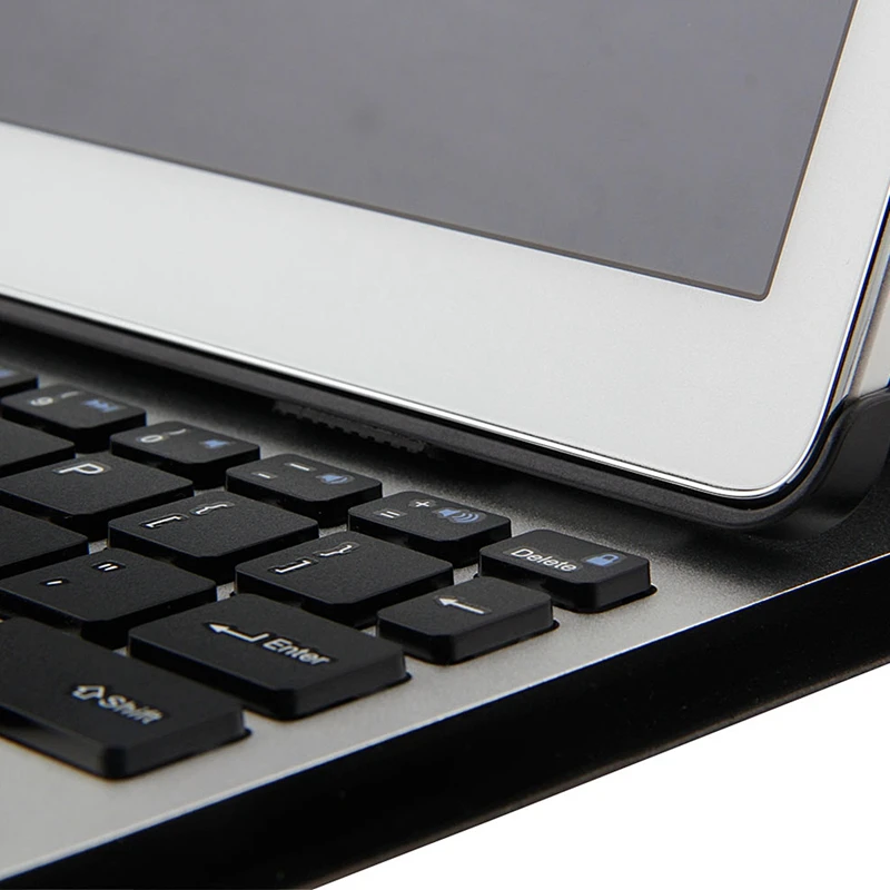 

10" Aluminum Bluetooth Keyboard Case Cover Stand For Huawei MediaPad M2 Tablet